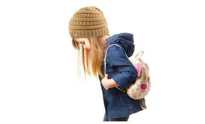 image for CC Beanie Kids Kint Beanie Mix Trendy Simple Winter Solid Cable Hat
