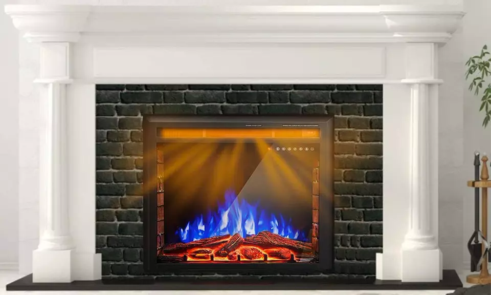 Electric Fireplace Insert 30-Inch Wide, 750W/1500W - Second Medium