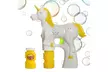 Unicorn Light-up Bubble Gun Blaster with 2 Bubble Solution - Second Medium