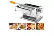 Pro Stainless Steel Spaghetti Noodle Fettuccine Fresh Pasta Maker Roller Machine - Second Medium