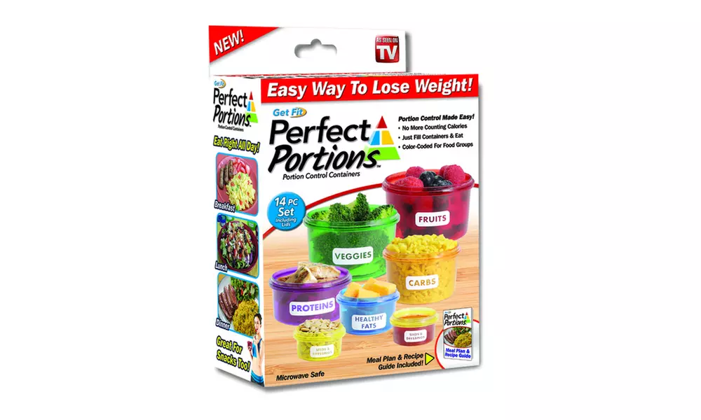 Perfect Portions Portion-Control Container Set (15-Piece) - Primary Image