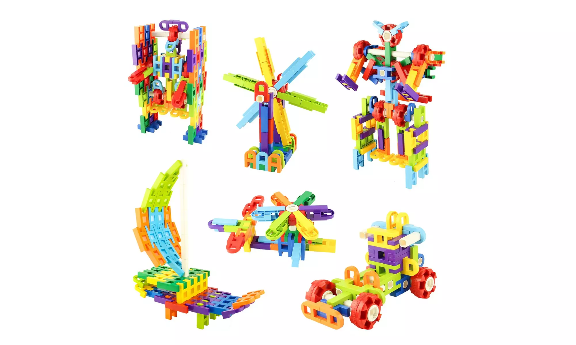 MEIGO STEM Toys - Toddlers Educational Construction  - Primary Image