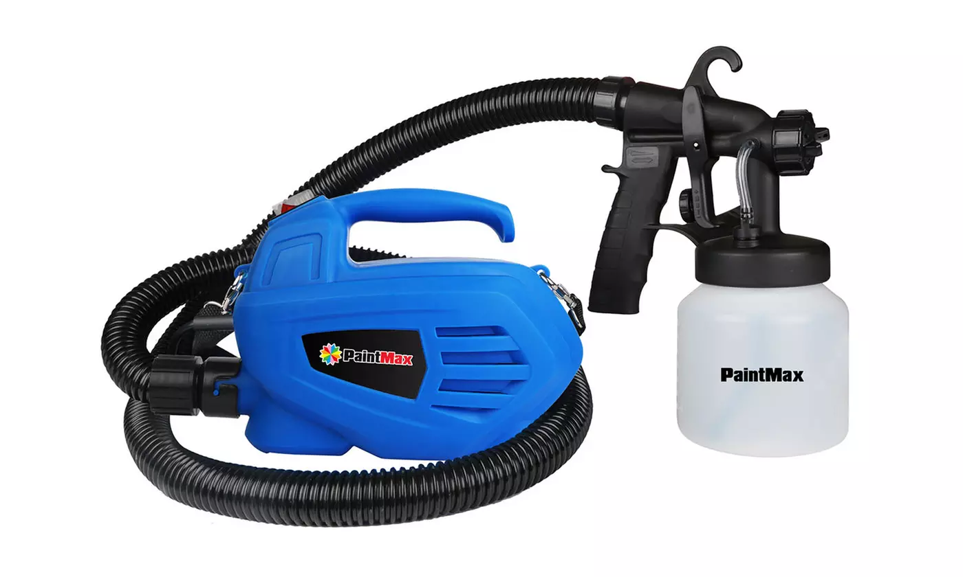 Paint Max 800ml Paint Sprayer HVLP Spray Gun w/ 3 Spray Patterns (450W or 650W)