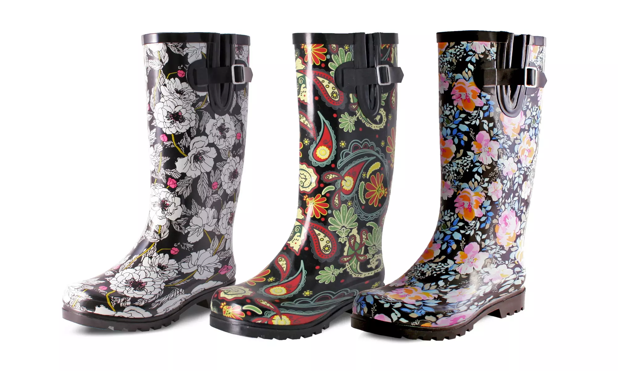 Nomad Footwear Women's Classic Floral Rain Boot - Primary Image
