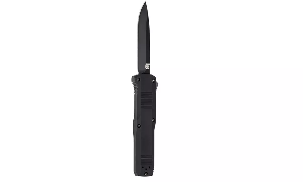 Benchmade HK Turmoil OTF Black Coated Auto Knife - Primary Image