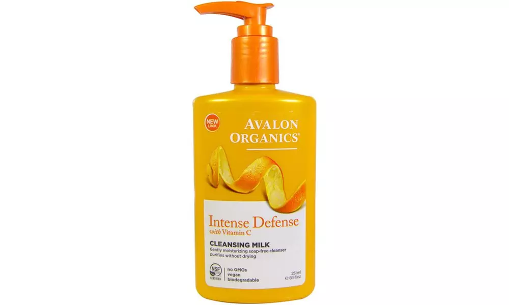 Avalon Organics Intense Defense Vitamin C Cleansing Milk - Primary Image