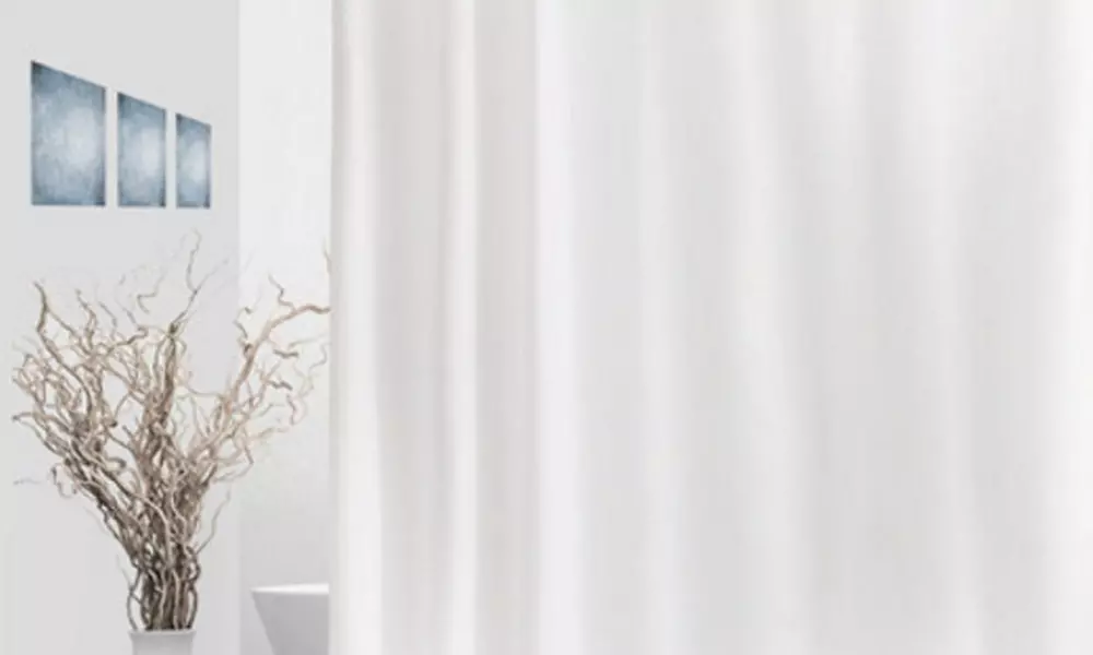 Decorative Vinyl EVA Waterproof Shower Curtain Liner (71"x71")