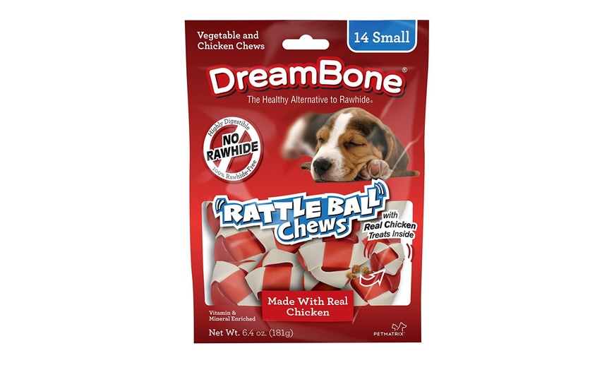 dreambone rattle ball chews