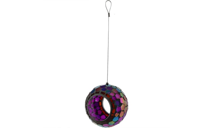 Up To 21 Off On Sunnydaze Outdoor Round Glass Groupon Goods