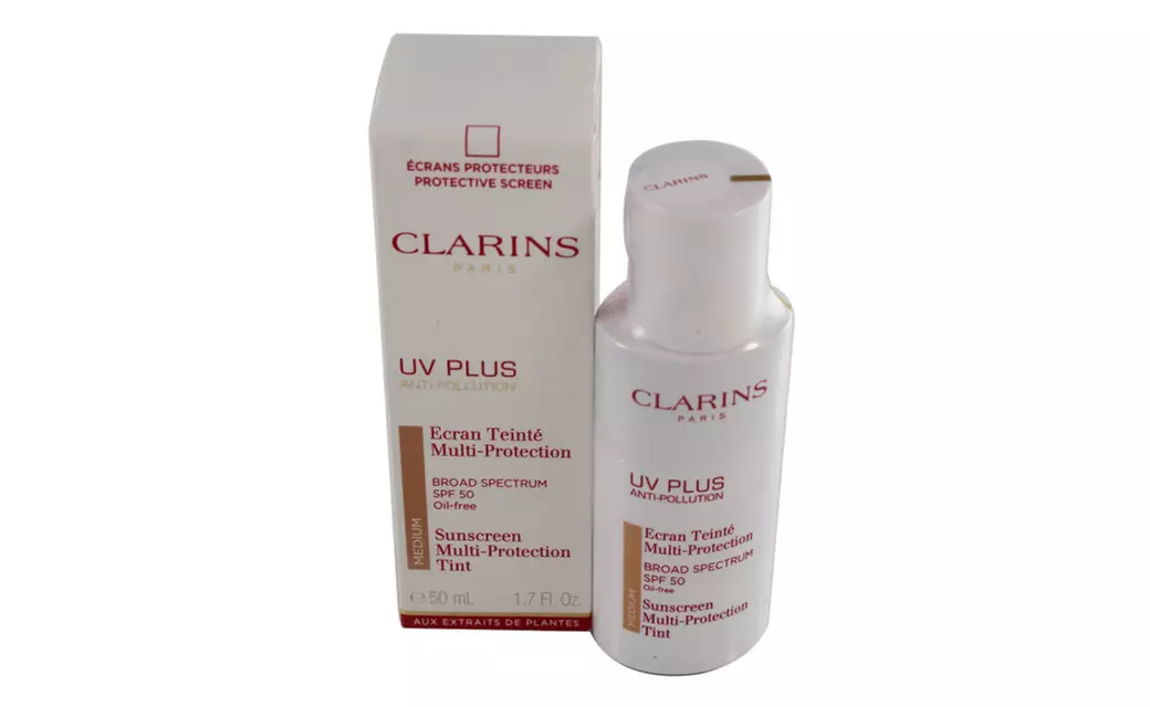 Clarins UV Plus Anti-Pollution Multi Protection Tint SPF50 (Medium)NIB - Primary Image