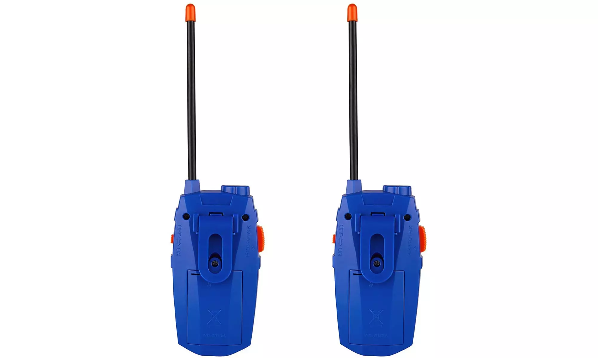 NERF Walkie Talkies 3 Piece Walkie Talkie Set Base Station Kit Long Rang  - Second Medium