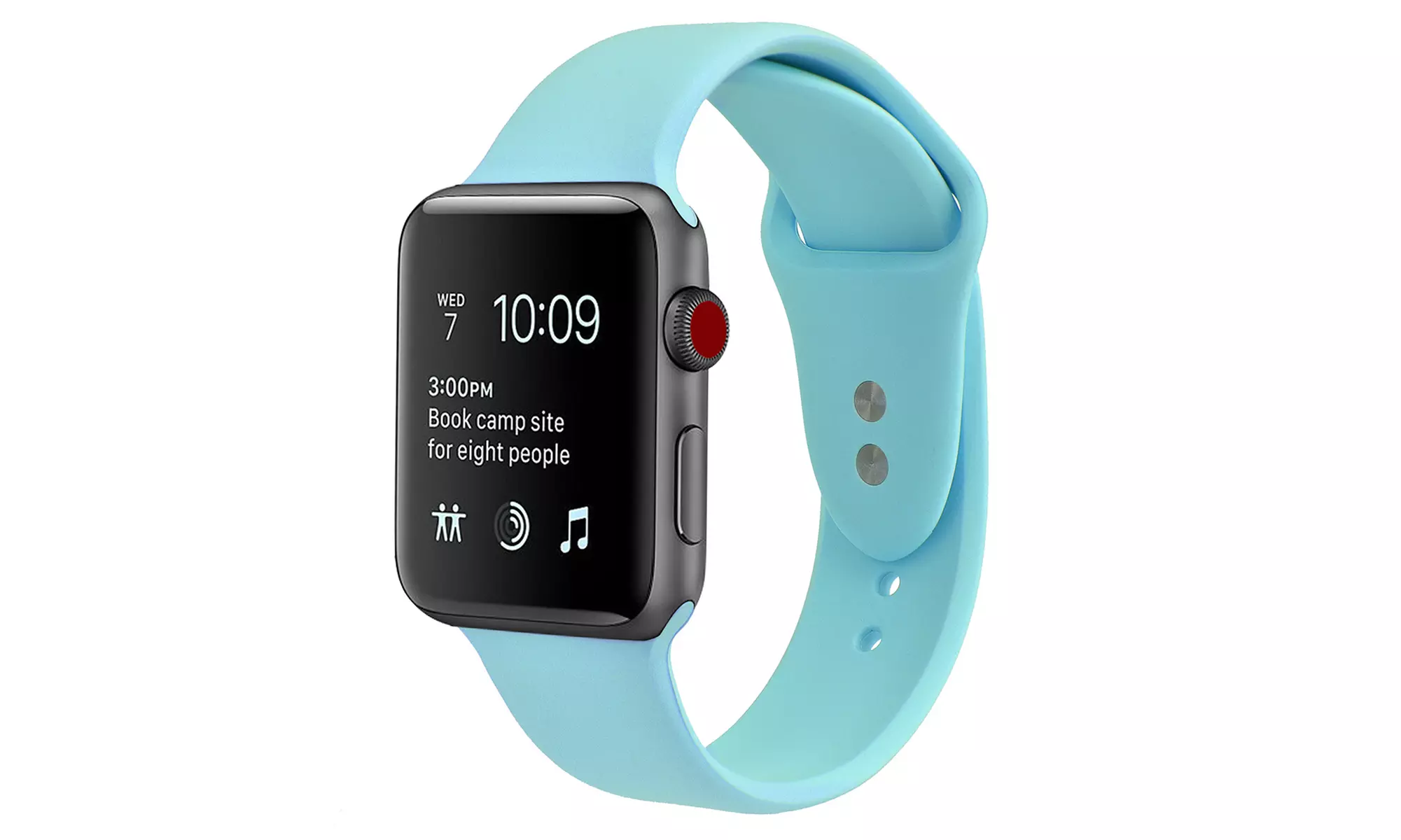 Silicone Sport Replacement Band for Apple Watch Series 1-7 & SE