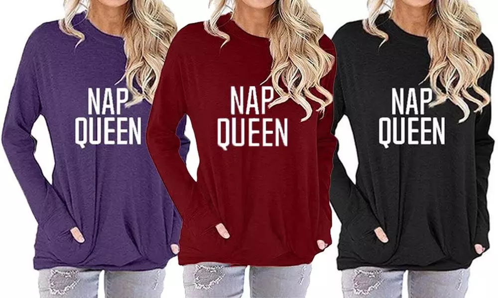 Leo Rosi Women's Nap Queen Pocket Top (S-2X) - Primary Image