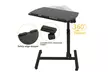 Adjustable Rolling Laptop Desk Angle Height Over Sofa Bed Notebook Table Stand - Second Medium