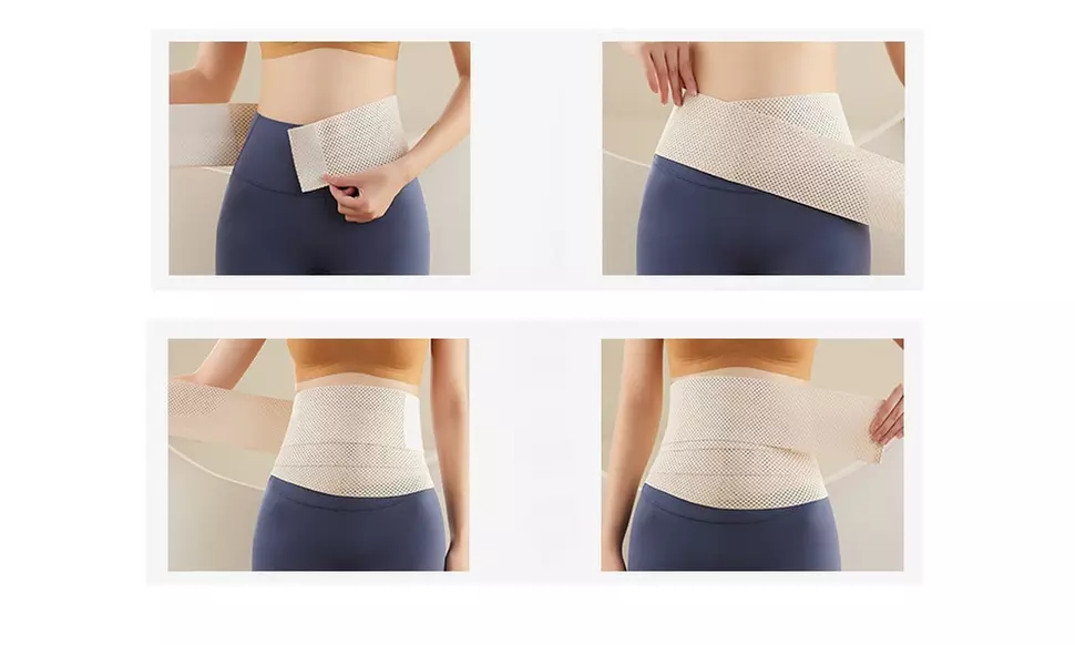 Wrap Waist Trainer For Snatch Bandage Wrap for Lower Belly Fat Hallow Out 10.4ft