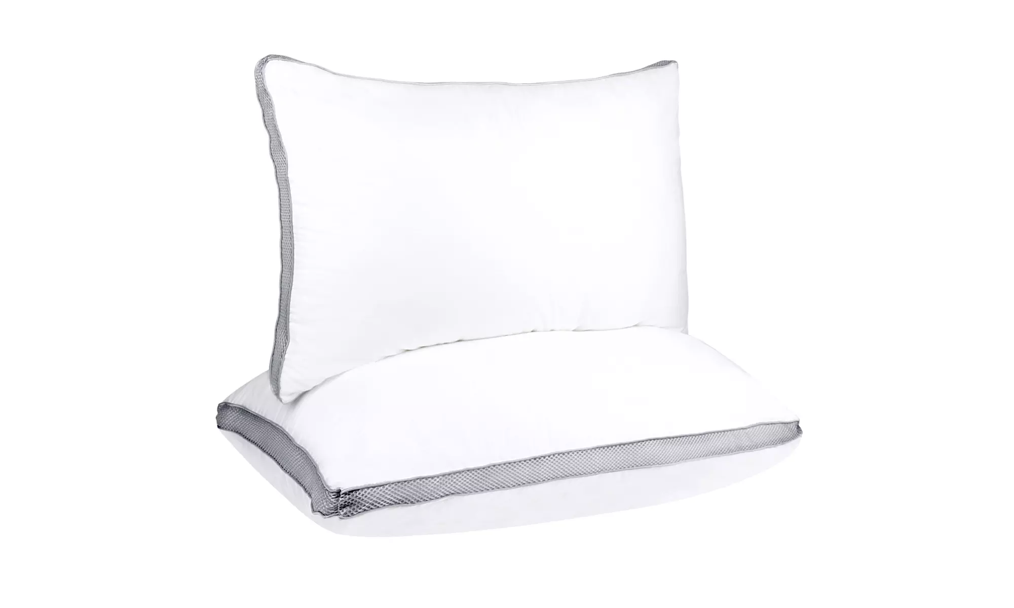 3-Pack Hypoallergenic Down Alternative Pillow; Soft & Breathable