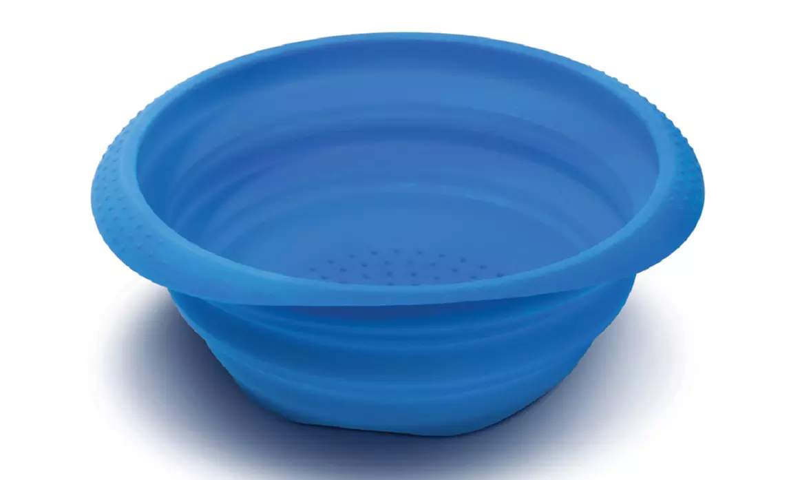9" Collapsible Silicone Colander (4-Colors)