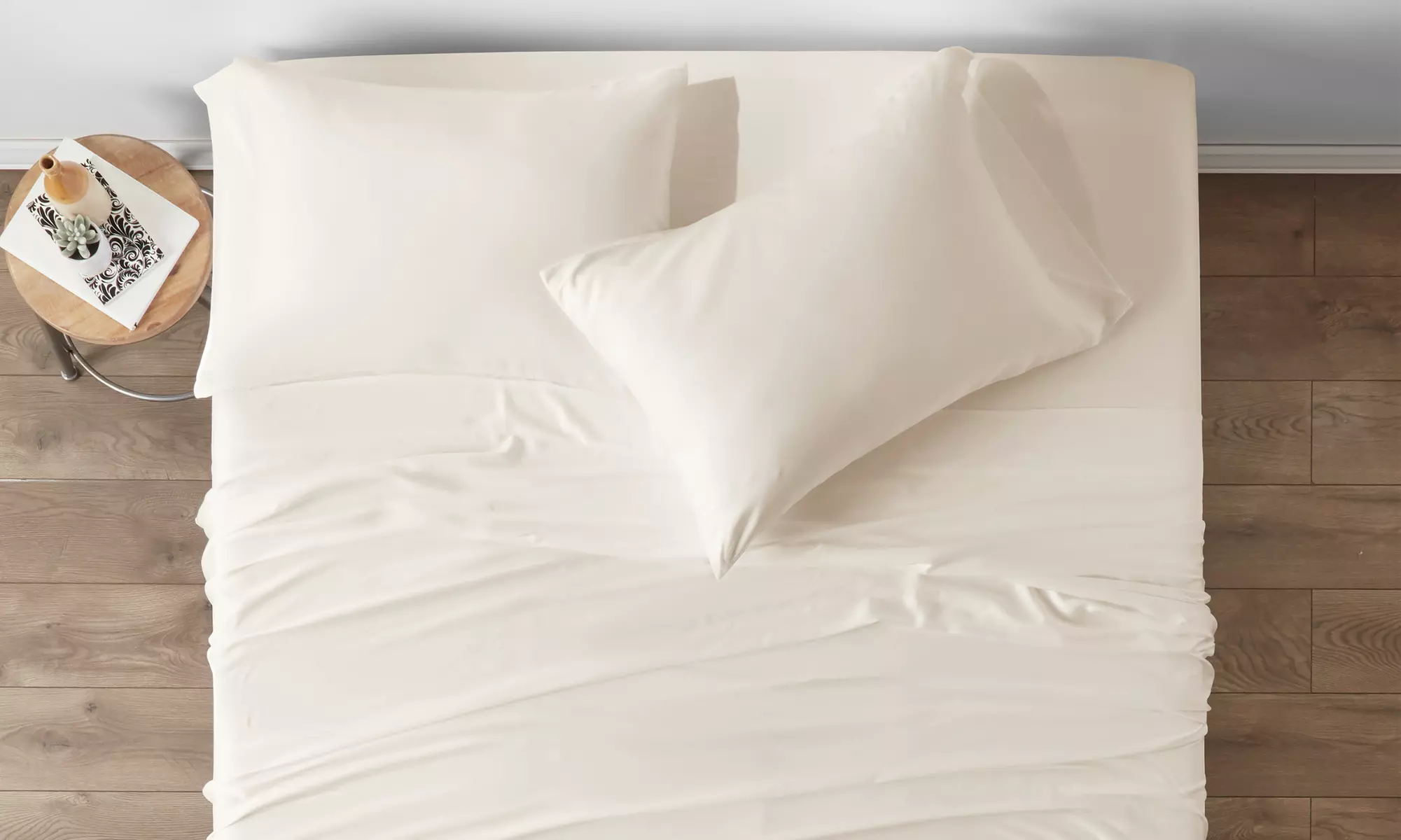 Merit Linens Premium Bamboo 4 Piece Luxury Bed Sheet Set