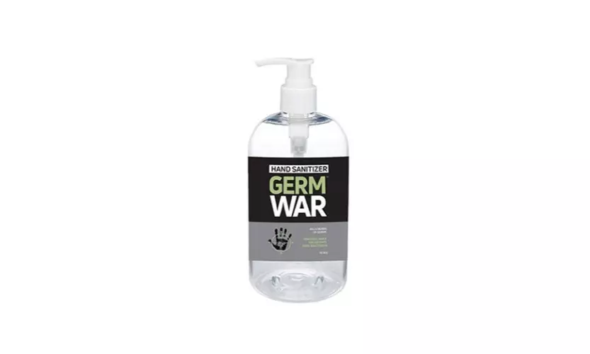 Germ War Hand Sanitizer Large 16.9oz Pump Dispenser - Primary Image