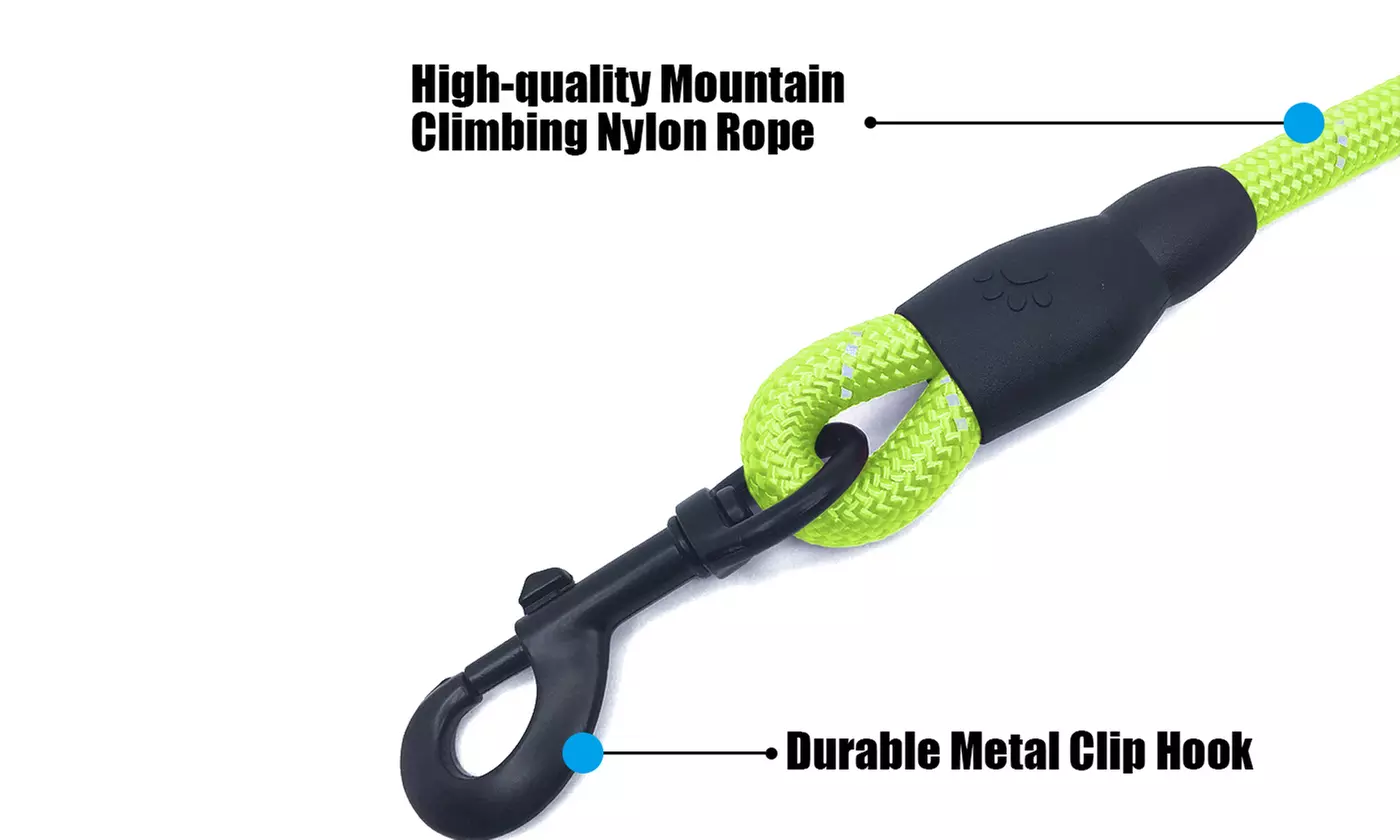 Heavy Duty Dog Leash Reflective Dog Leashes for Medium Large Dogs