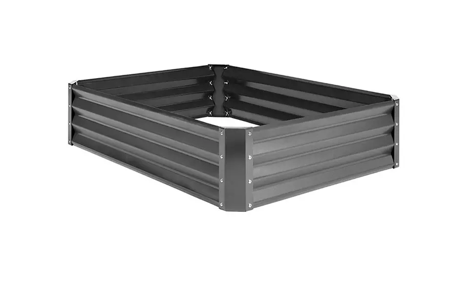 Outdoor Metal Raised Garden Bed Box