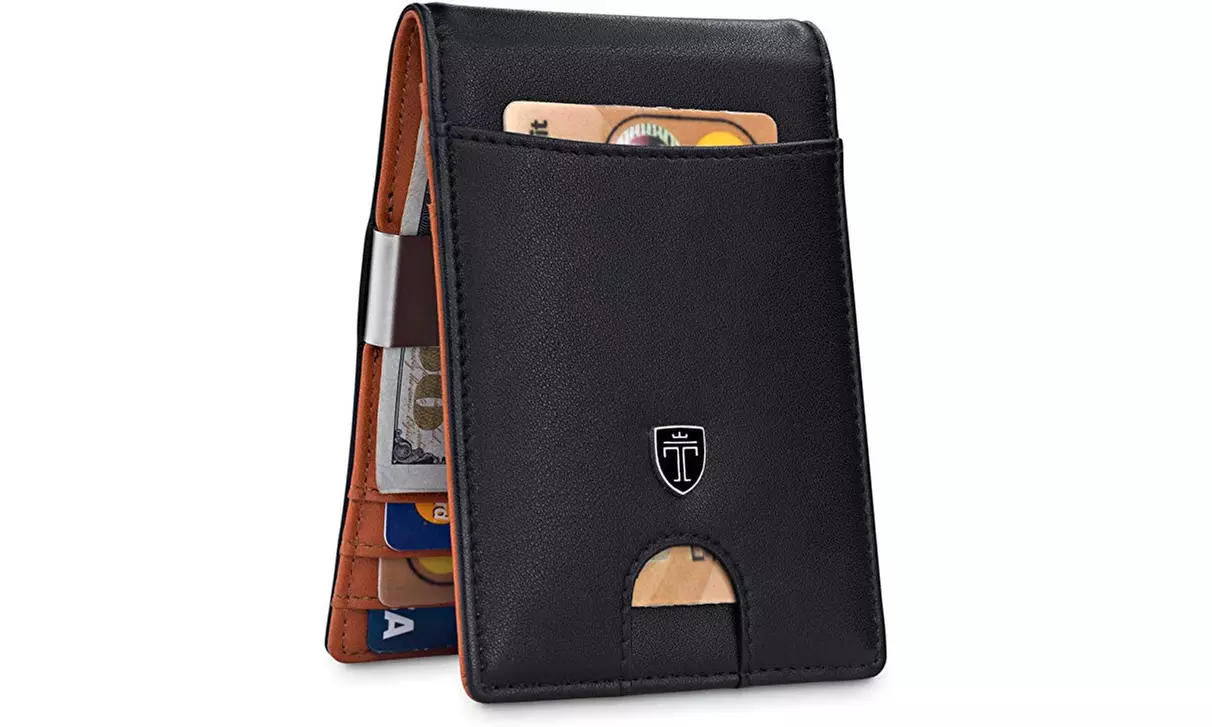 TRAVANDO Money Clip Wallet"RIO" - Primary Image