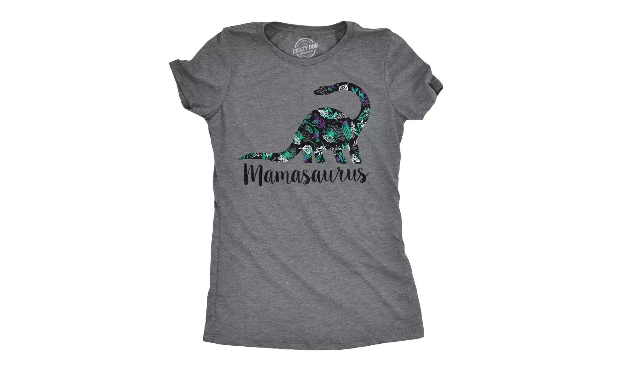 Womens Mamasaurus Dinosaur Mom T Shirt Gift for Mothers Day Funny Cool Graphic