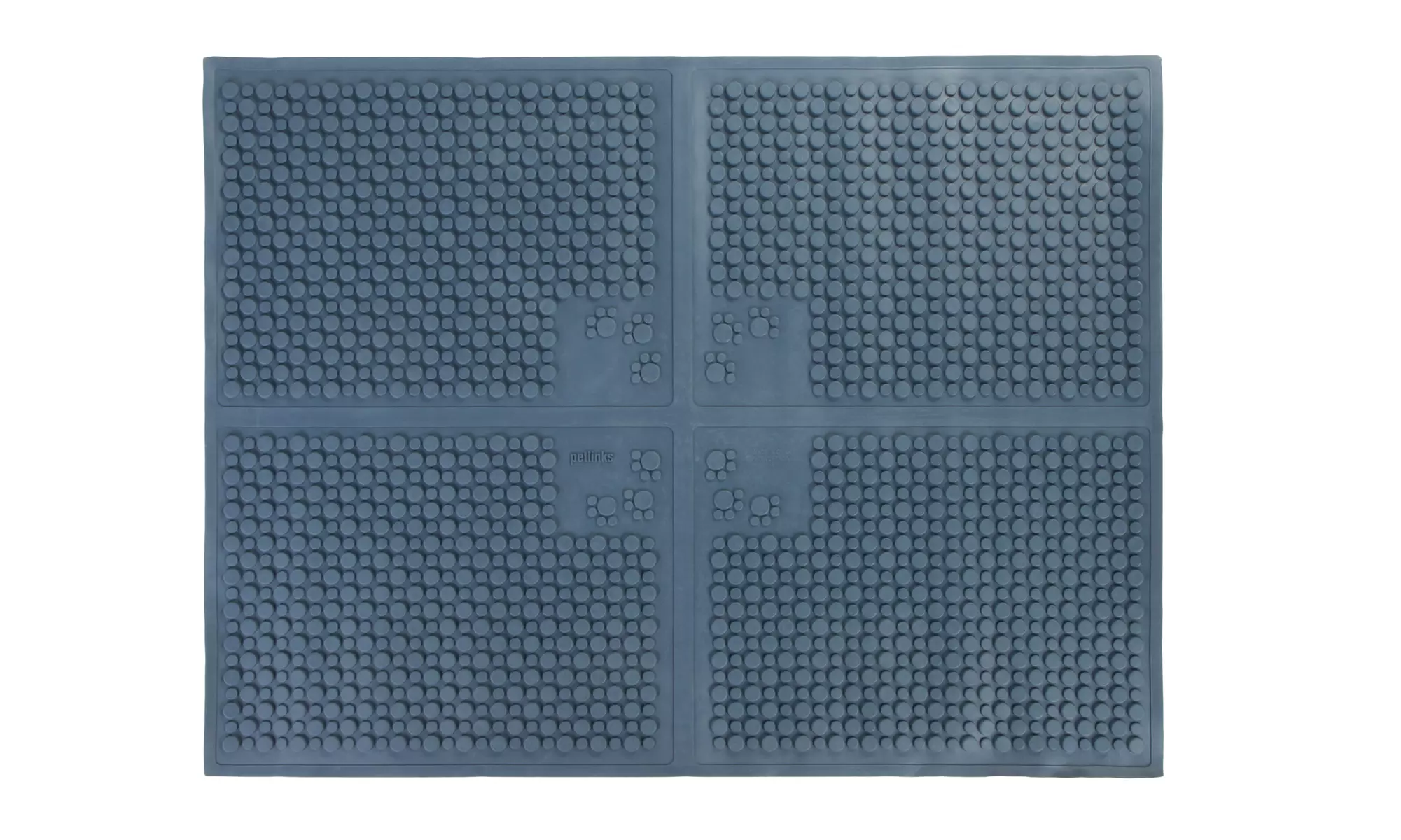 Petlinks Purr-fect Paws Multipurpose Rubber Litter Mat for Cats & Kittens