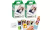 Fujifilm Mini Instax Films Colored Magnet Photo Frames Micro Cloth 40 Prints