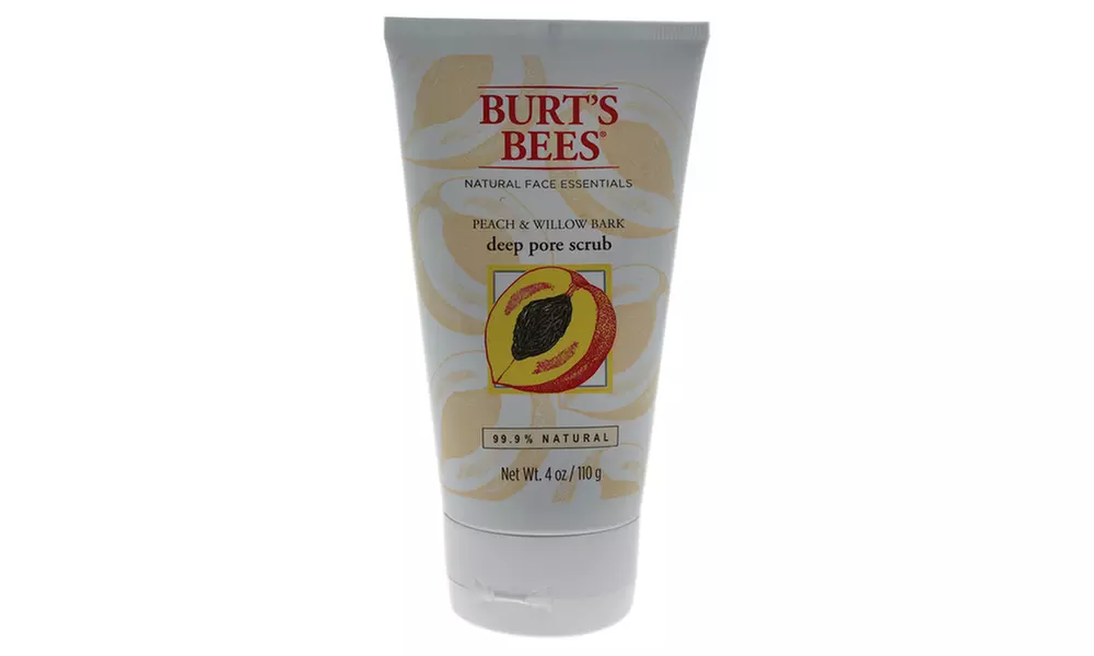Burts Bees Peach & Willow Bark Deep Pore Scrub - Primary Image