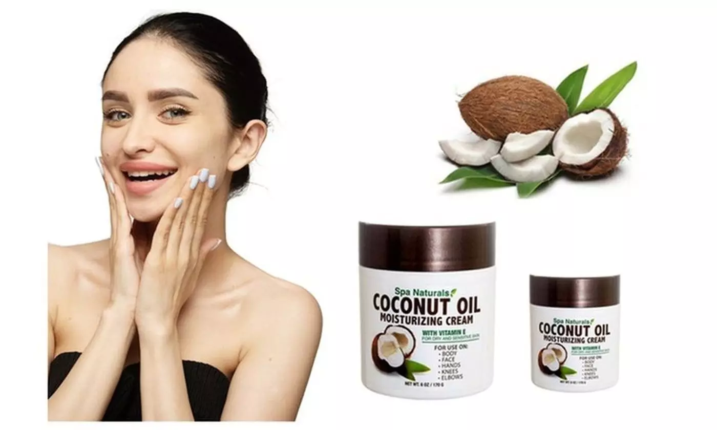 Spa Naturals Coconut Oil Moisturizing Cream With Vitamin E  - Primary Image