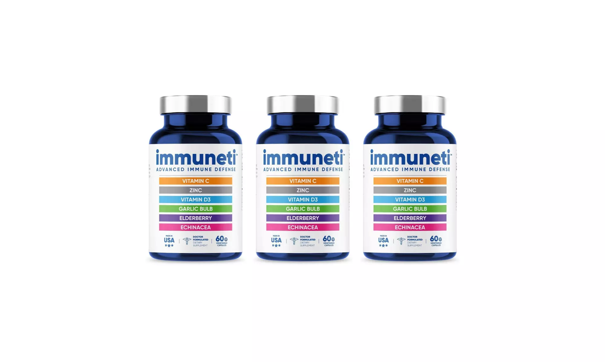 Immuneti Advanced Immune Defense 6-in-1 of Vitamins (3-Pack) - Primary Image