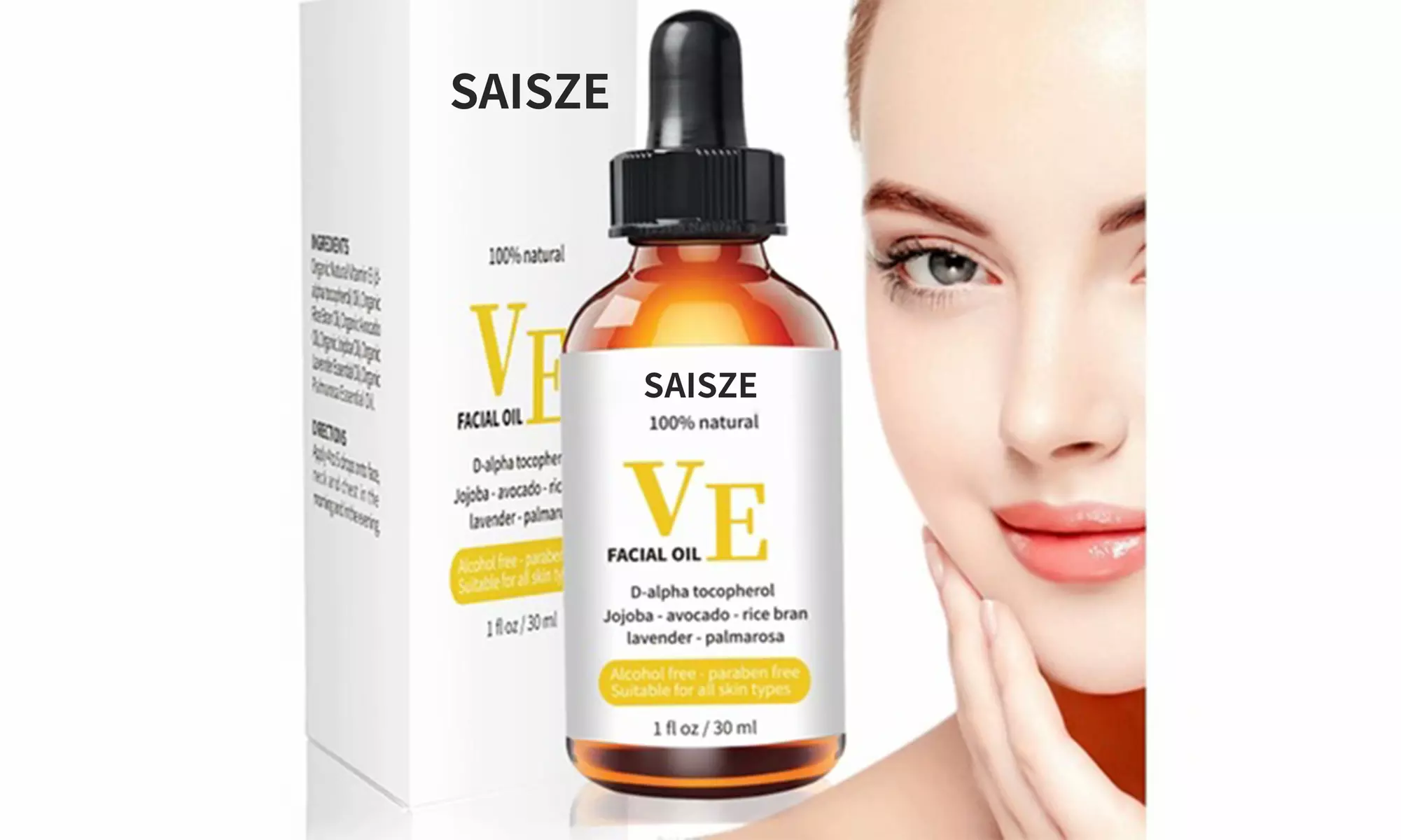 Vitamin E Oil Reduce Wrinkles Anti Aging Lighten Dark Spots After Surgery Scars - Second Medium