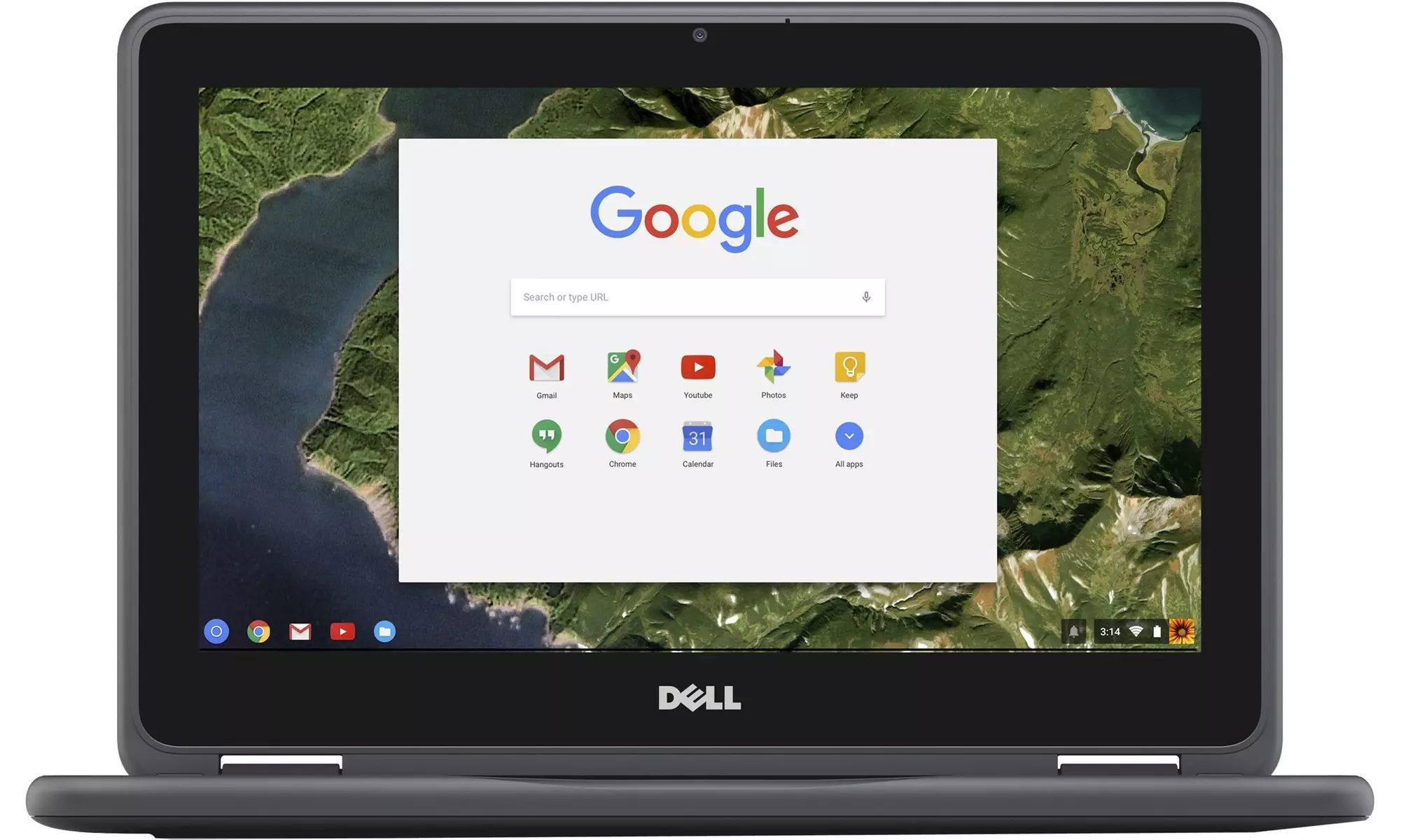 Dell Chromebook 3189 - 11.6" Celeron N3060 4GB 16GB Touchscreen (Scratch & Dent) - Second Medium
