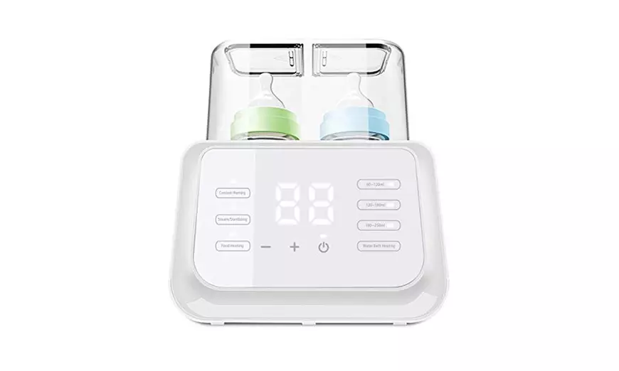 Owlpow Baby Bottle Warmer, Bottle Steam Sterilizer Multifunctional - Primary Image