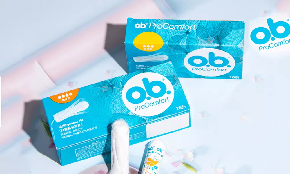 New OB Women Menstruation Tampons,Regular & Super Plus Absorbance (16 pcs) - Primary Image
