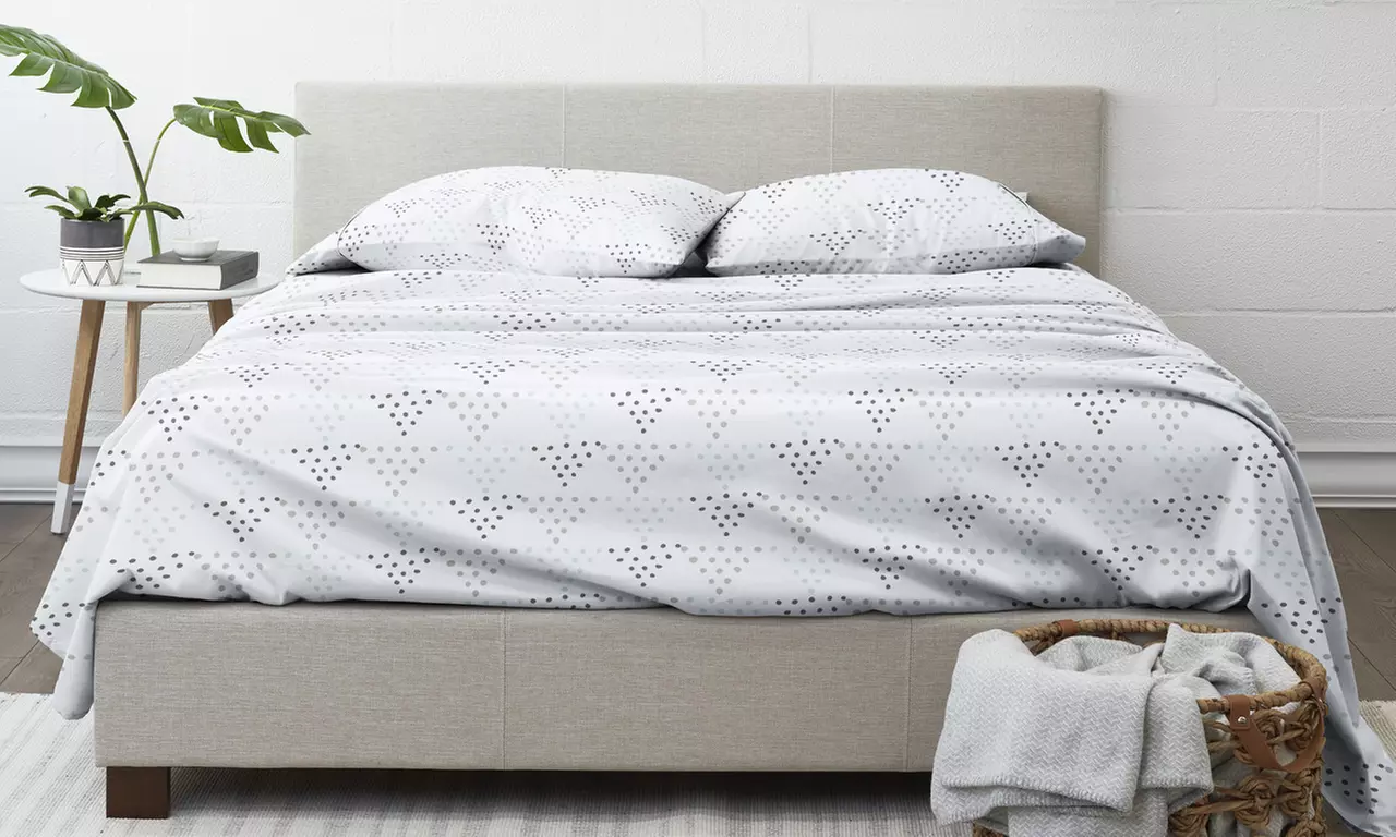 Home Collection Premium Ultra Soft Pattern 4 Piece Bed Sheets Set