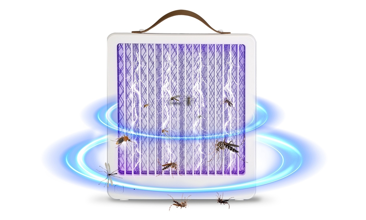iMounTEK LED Bug Zapper Indoor & Outdoor Mosquito Lamp Insect Killer with Handle
