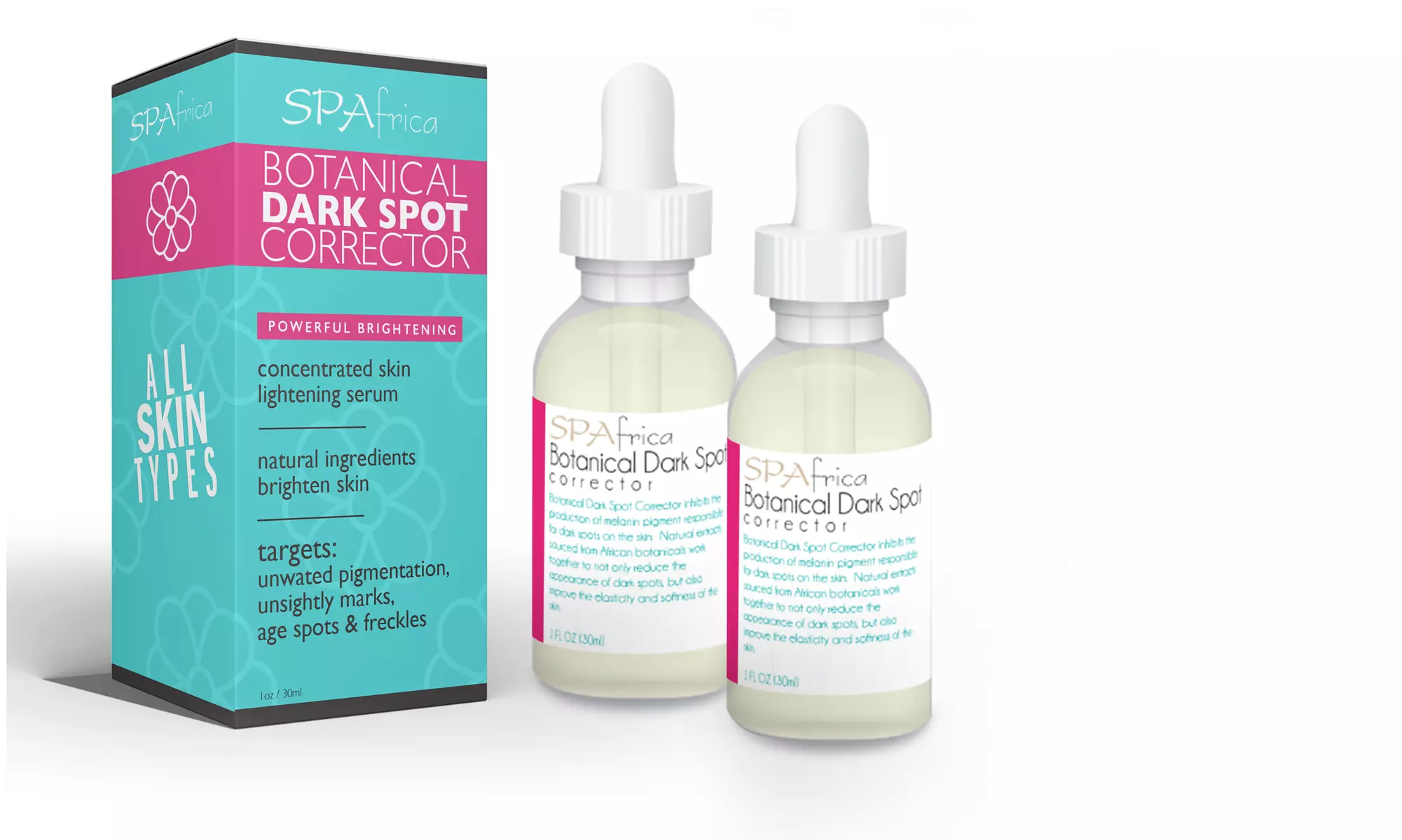 SPAfrica Botanical Dark Spot Corrector (1pack or 2pack) - Primary Image