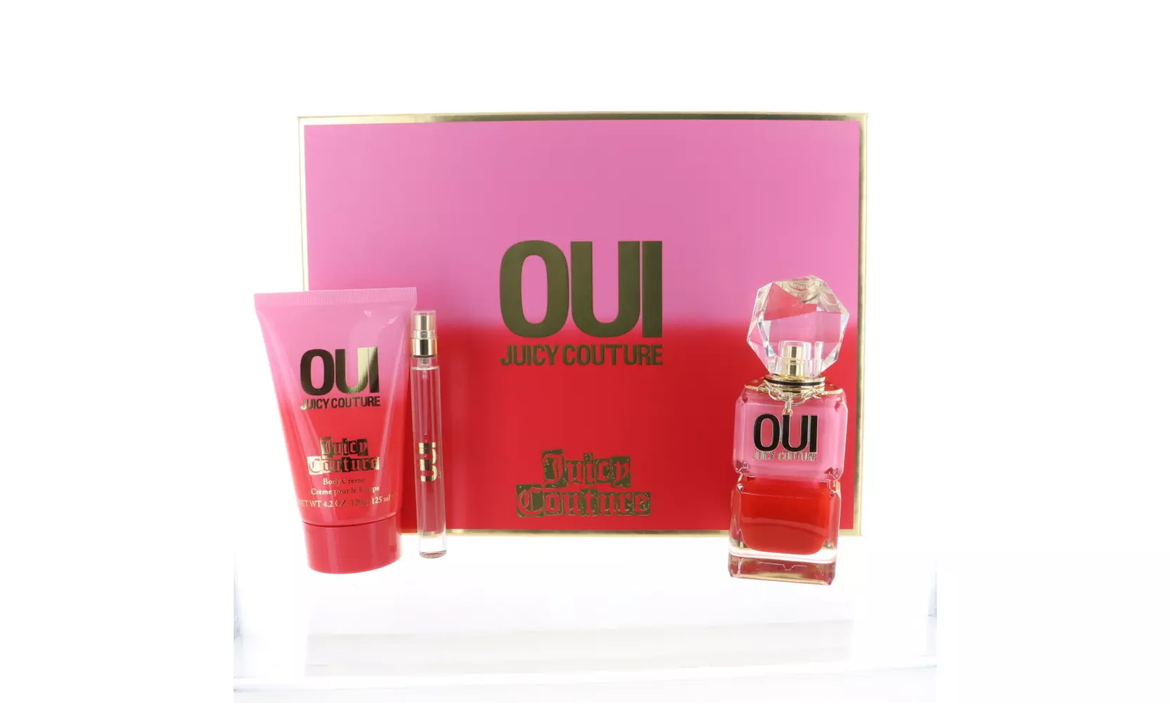 Oui deals Juicy Couture 3 pieces Gift Set