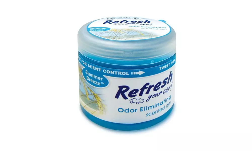 Refresh Your Car! Gel Can Scents Air Fresheners (4 Pack)