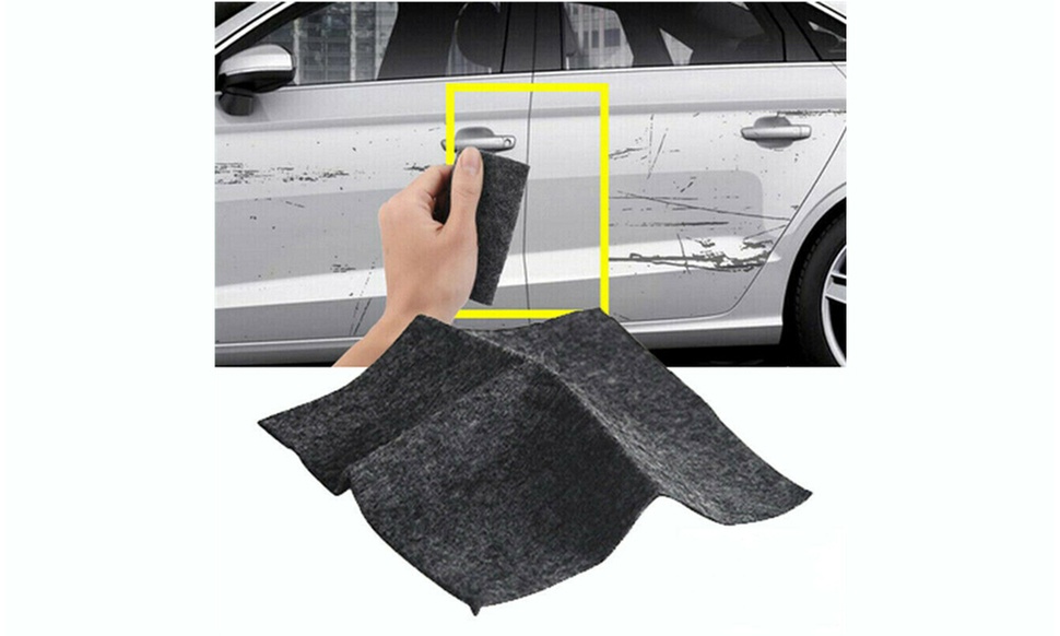 3 Packs Magic Car Scratch Remover Nano Polish Cloth Eraser Surface Repair