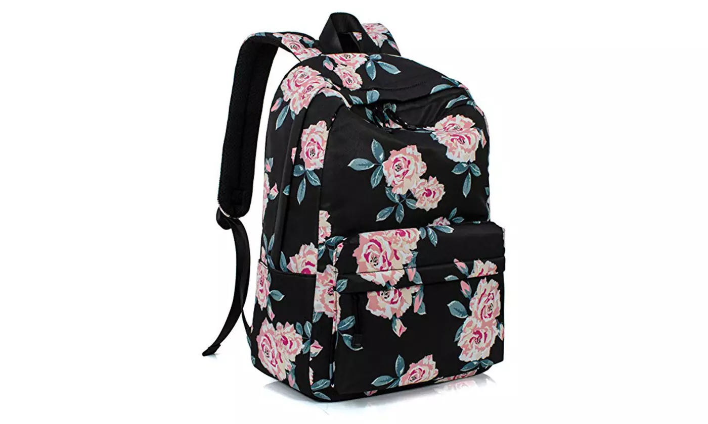 School Backpack Book bags Stylish College Bags Satchel Travel Bag Day-pack - Primary Image