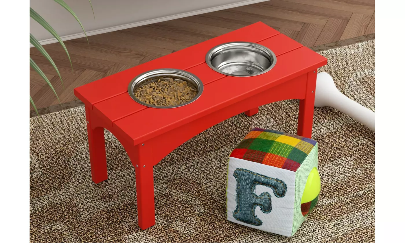 Adirondack Elevated Pet Feeder