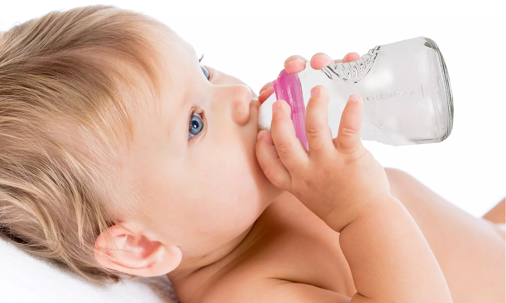 Natural Glass Munchkin Baby Bottles-3 Pack - Primary Image