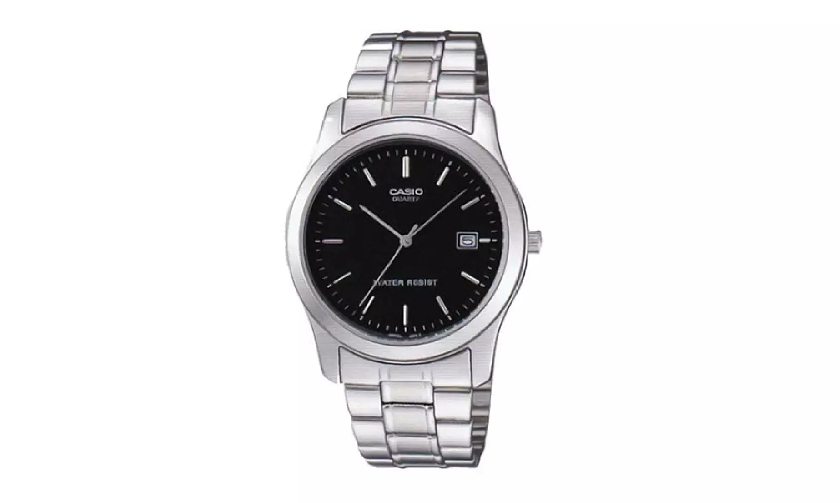 Casio MTP-1141A-1A Men's Classic Silver Bracelet Watch - Second Medium