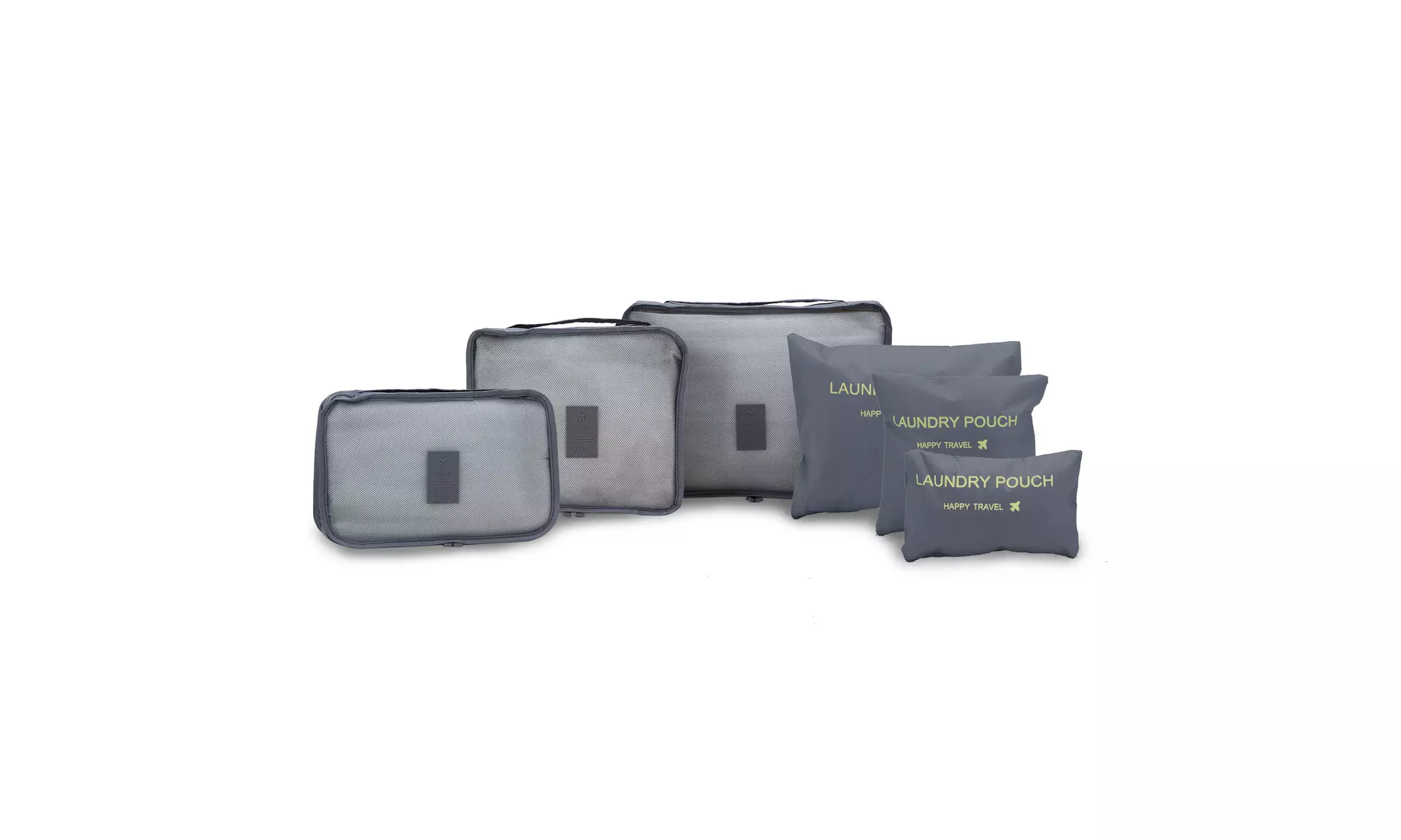 Elite 6-Piece Packing Cubes and Pouches Travel Set - Primary Image