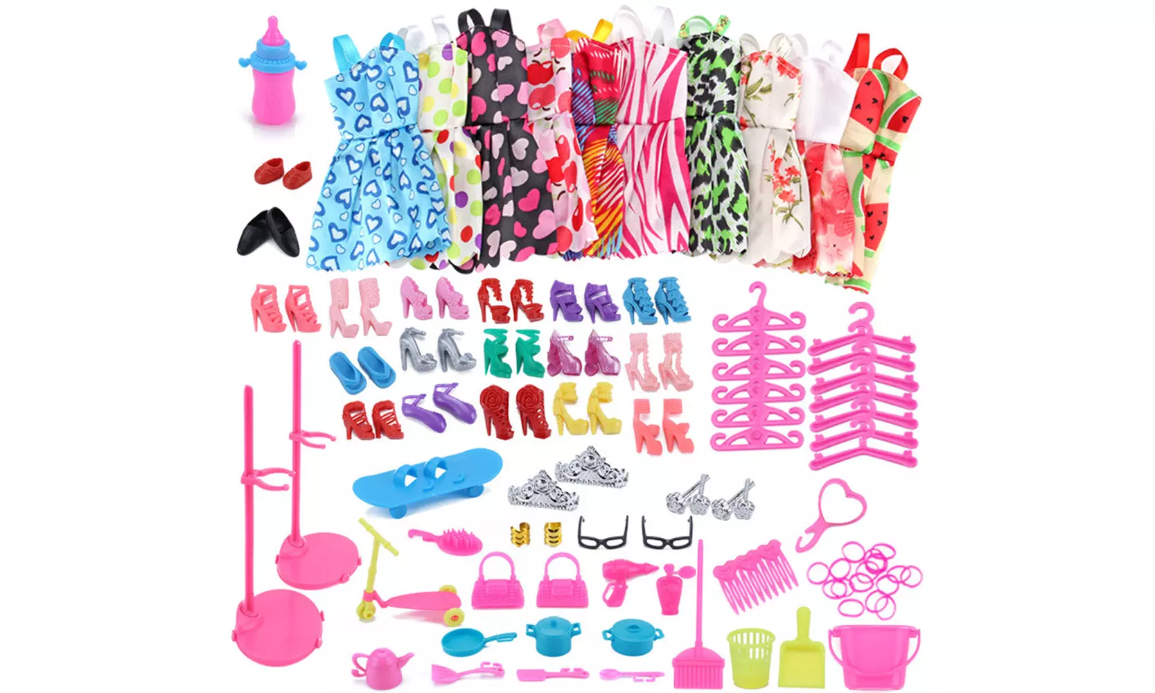 Dress Up Clothes Lot Cheap Doll Accessories Handmade Clothing - Primary Image