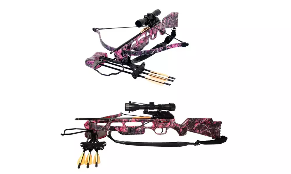 SA Sports Fever Muddy Girl Crossbow Package - 175lb Pink - Primary Image