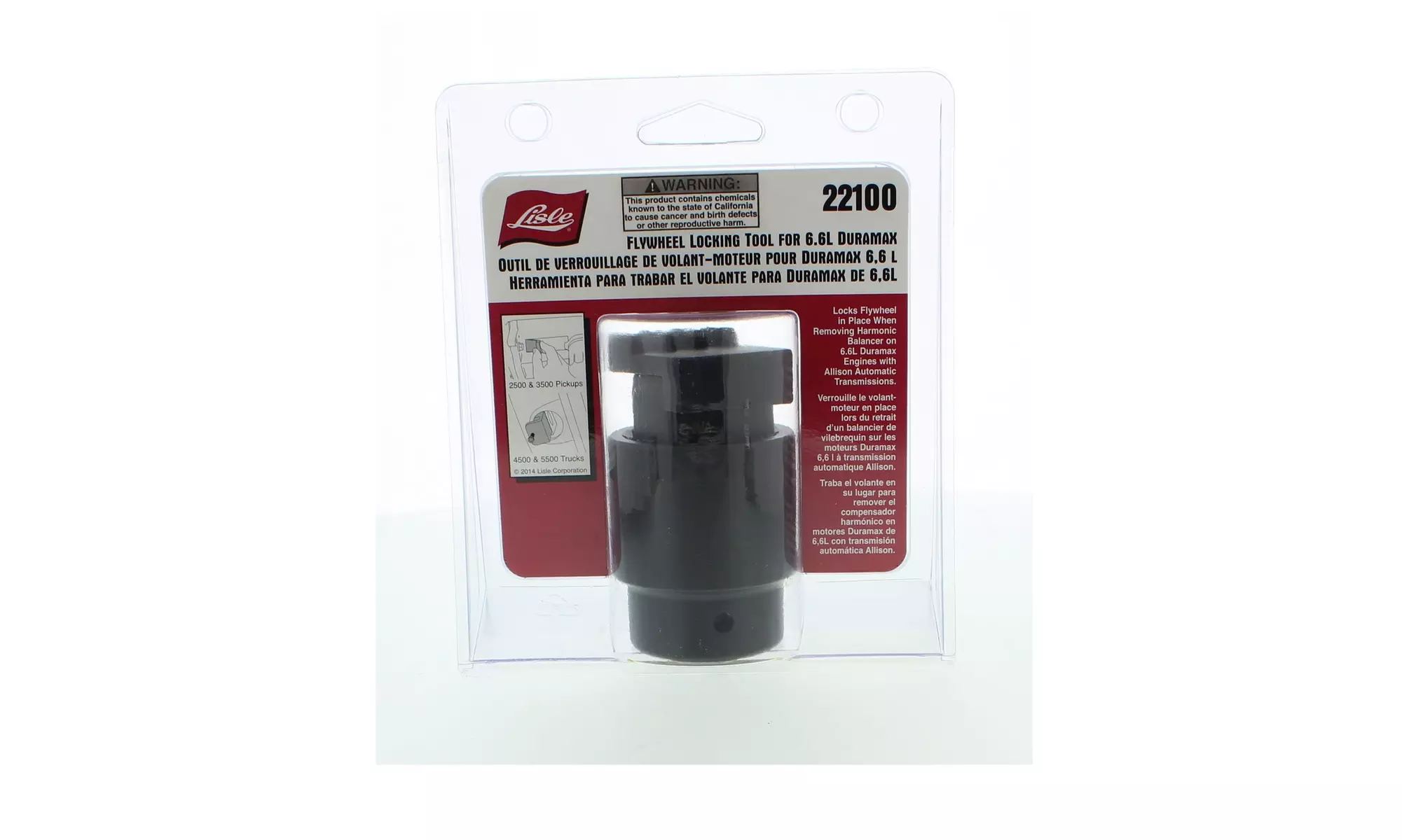 Lisle LIS22100 Flywheel Locking Tool For 6.6L Duramax - Second Medium